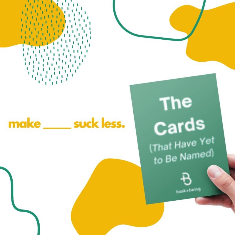Wow! "The Cards (That Have Yet to Be Named)" DO Make Stress Suck Less!!
