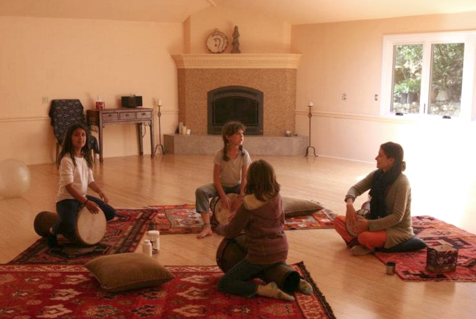 Children's Drumming