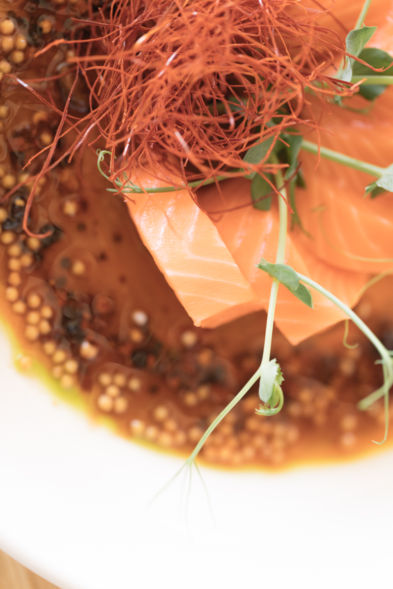 Jimena Peck Editorial and Commercial Photographer Denver - Color Food Salmon Detail