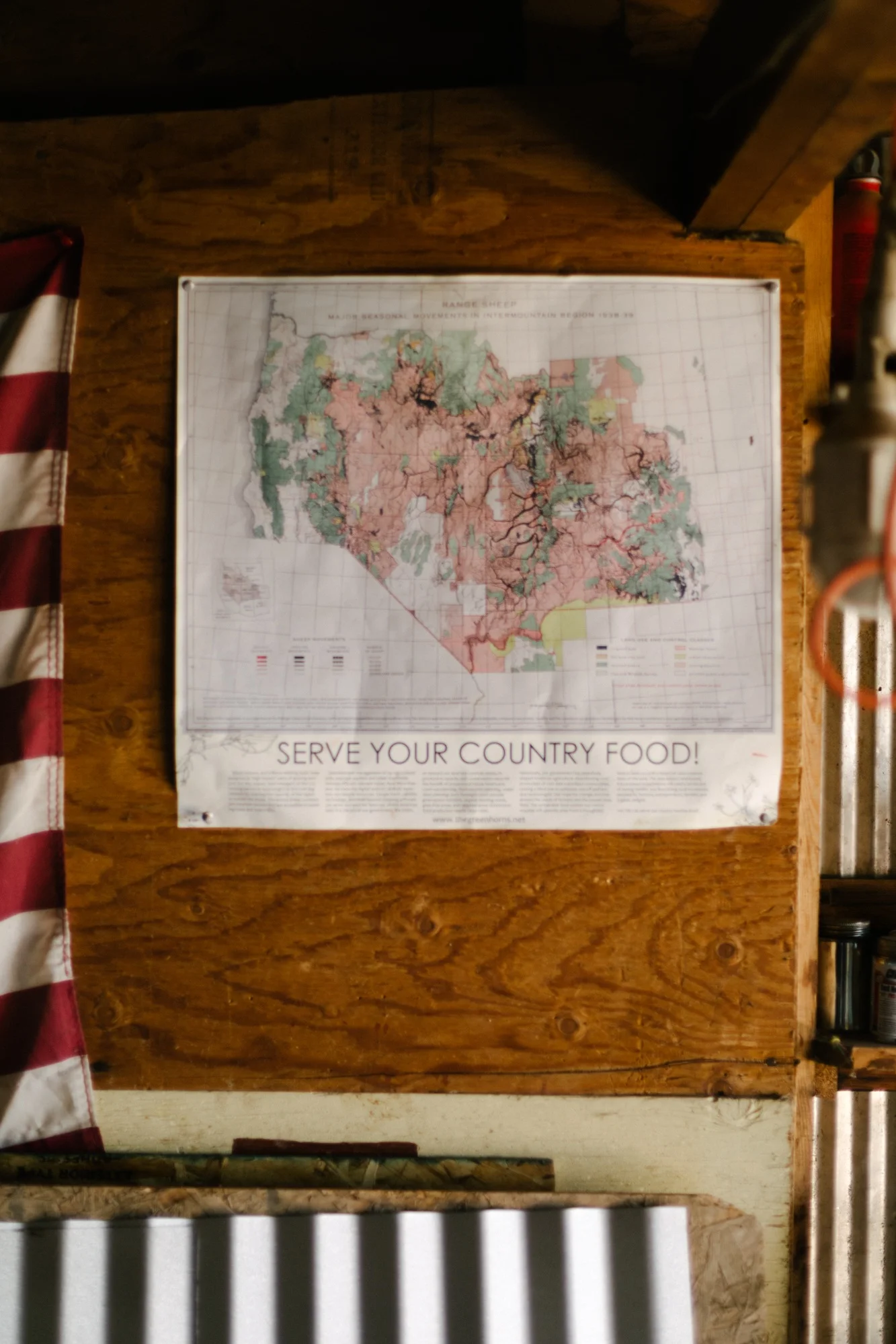 Jimena Peck Denver Lifestyle Editorial Photographer Native Hill Farm Wall Map