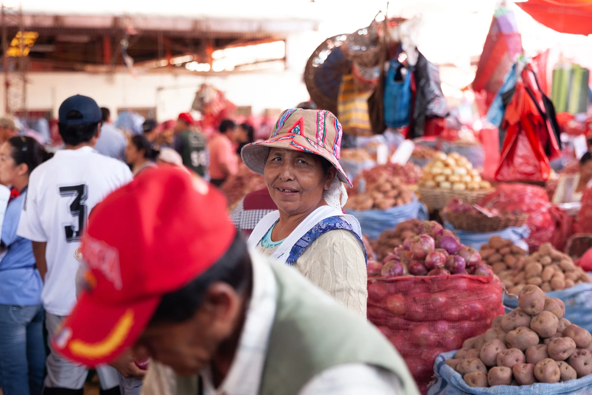 Jimena Peck Denver Lifestyle Editorial Photographer Bolivia Market Potatoes