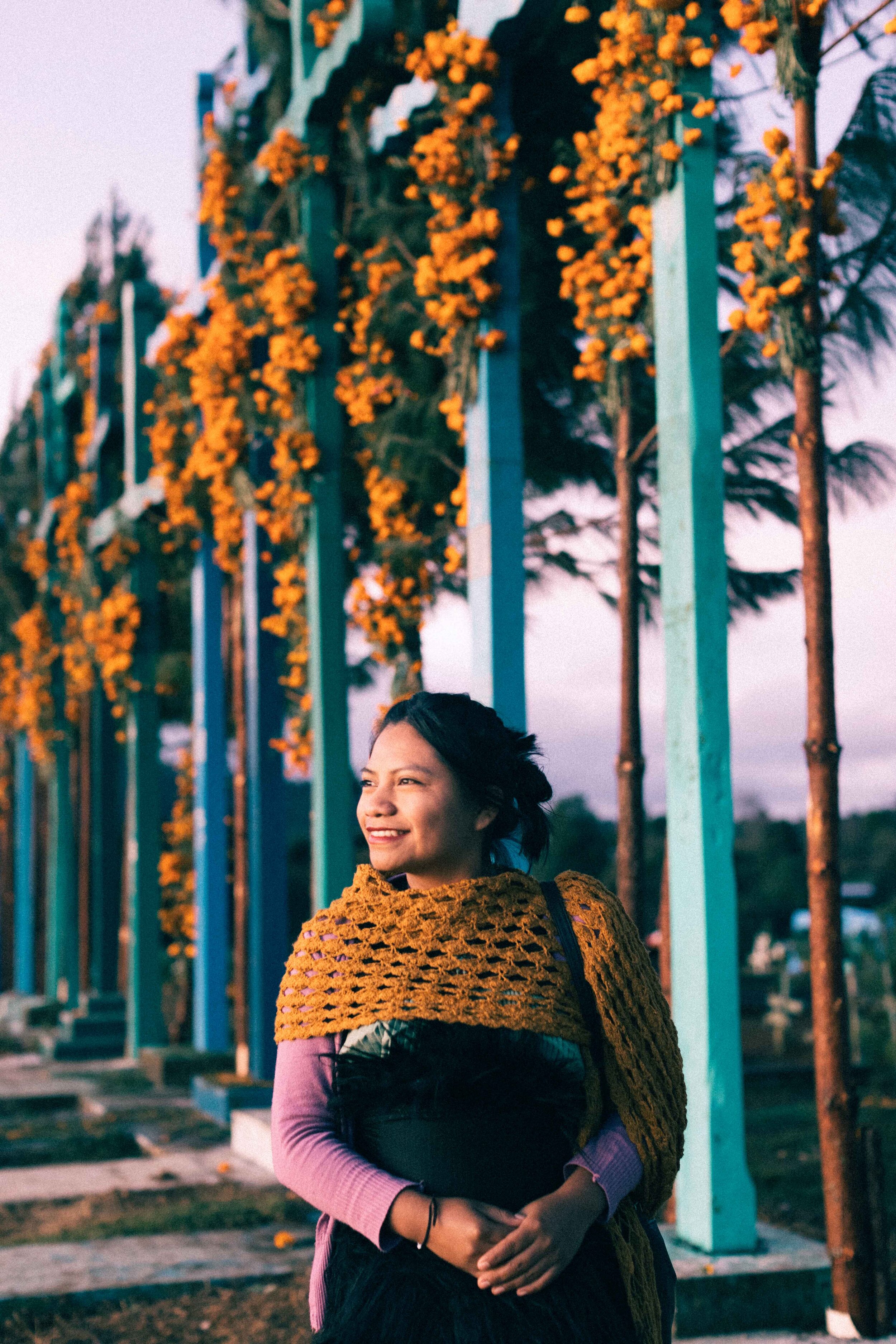 Jimena Peck Denver Editorial Documentary Photographer - Mexico Dia Muertos Happy Women 