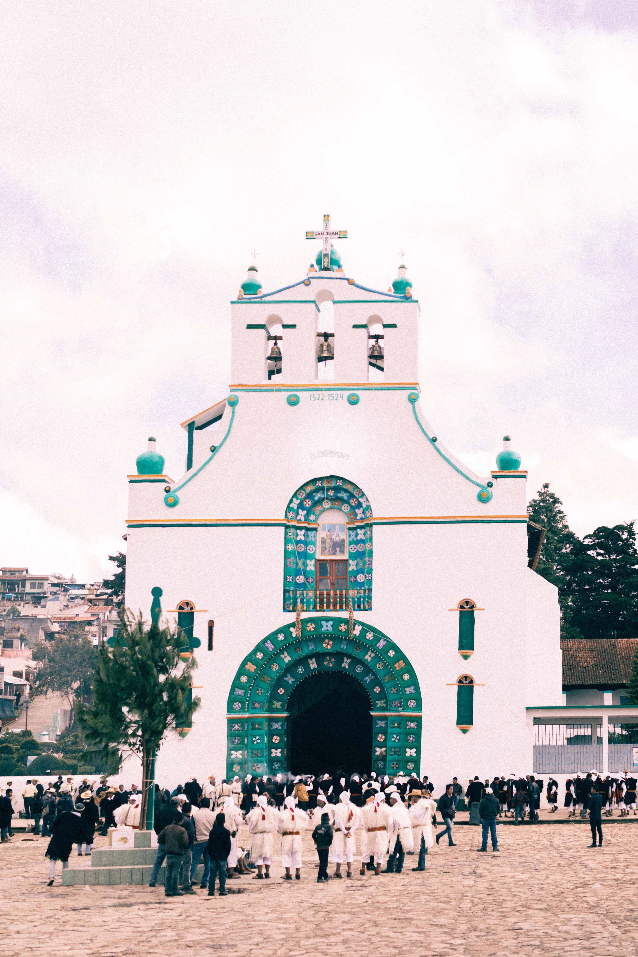 Jimena Peck Denver Editorial Documentary Photographer - Mexico Dia Muertos Chapel Plaza