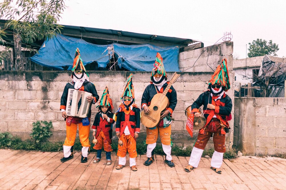 Jimena Peck Denver Editorial Documentary Photographer - Mexico Dia Muertos Colorful Band