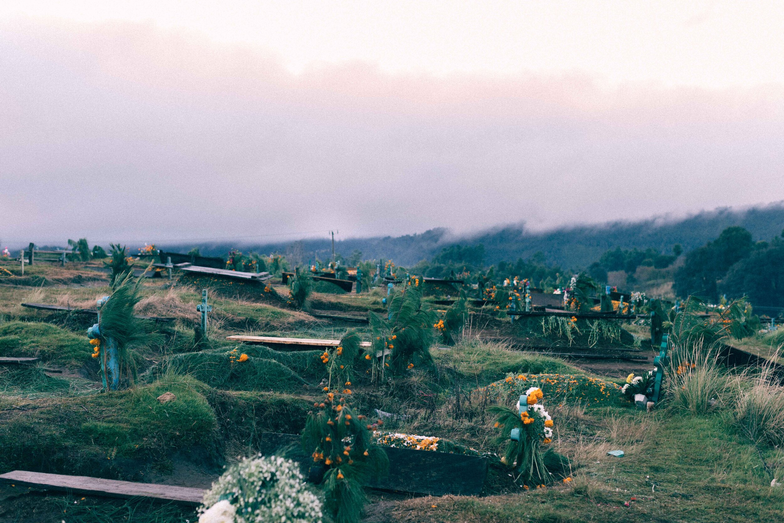 Jimena Peck Denver Editorial Documentary Photographer - Mexico Dia Muertos Pantheon Cemetery 