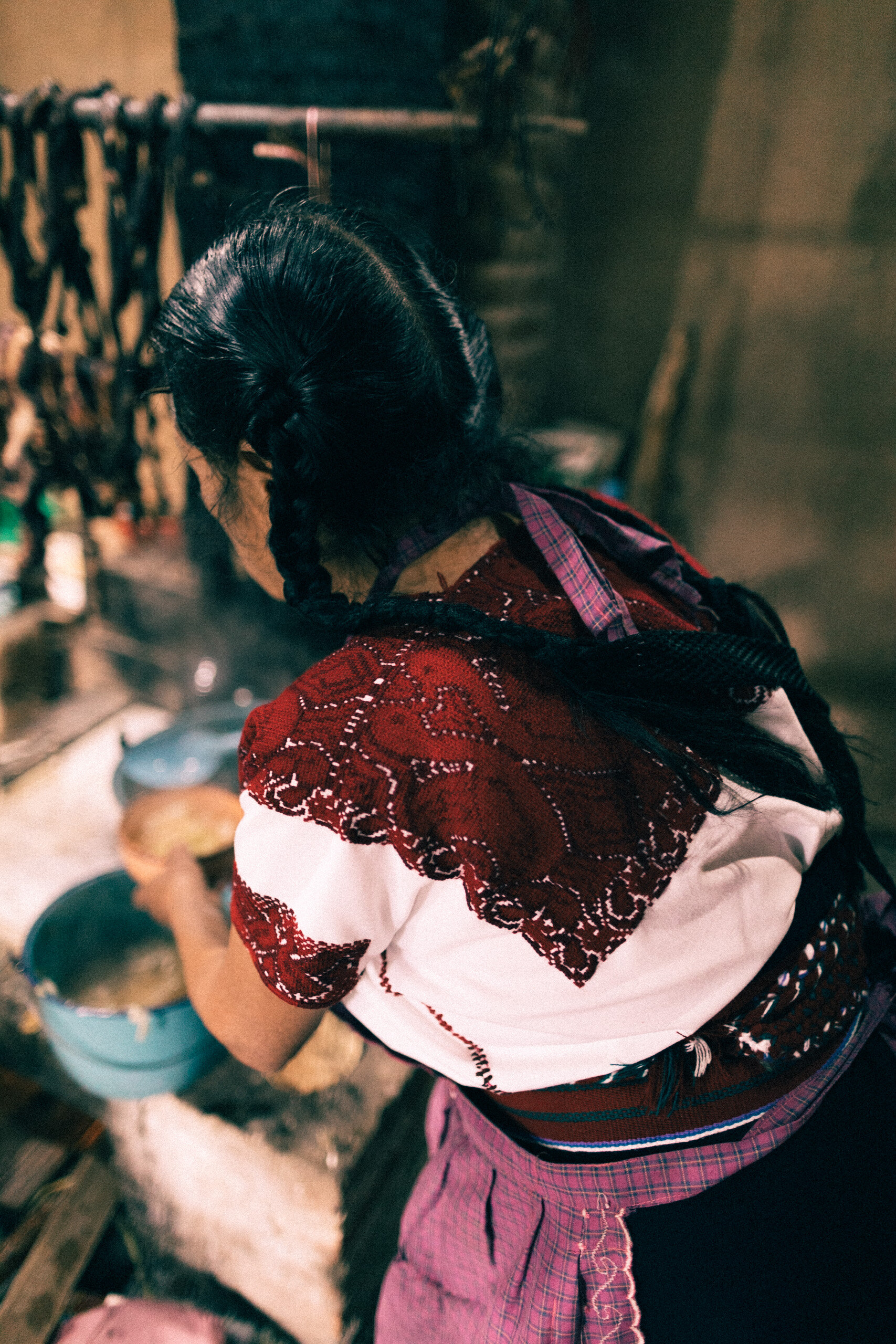 Jimena Peck Denver Editorial Documentary Photographer - Mexico Dia Muertos Preparations Women 