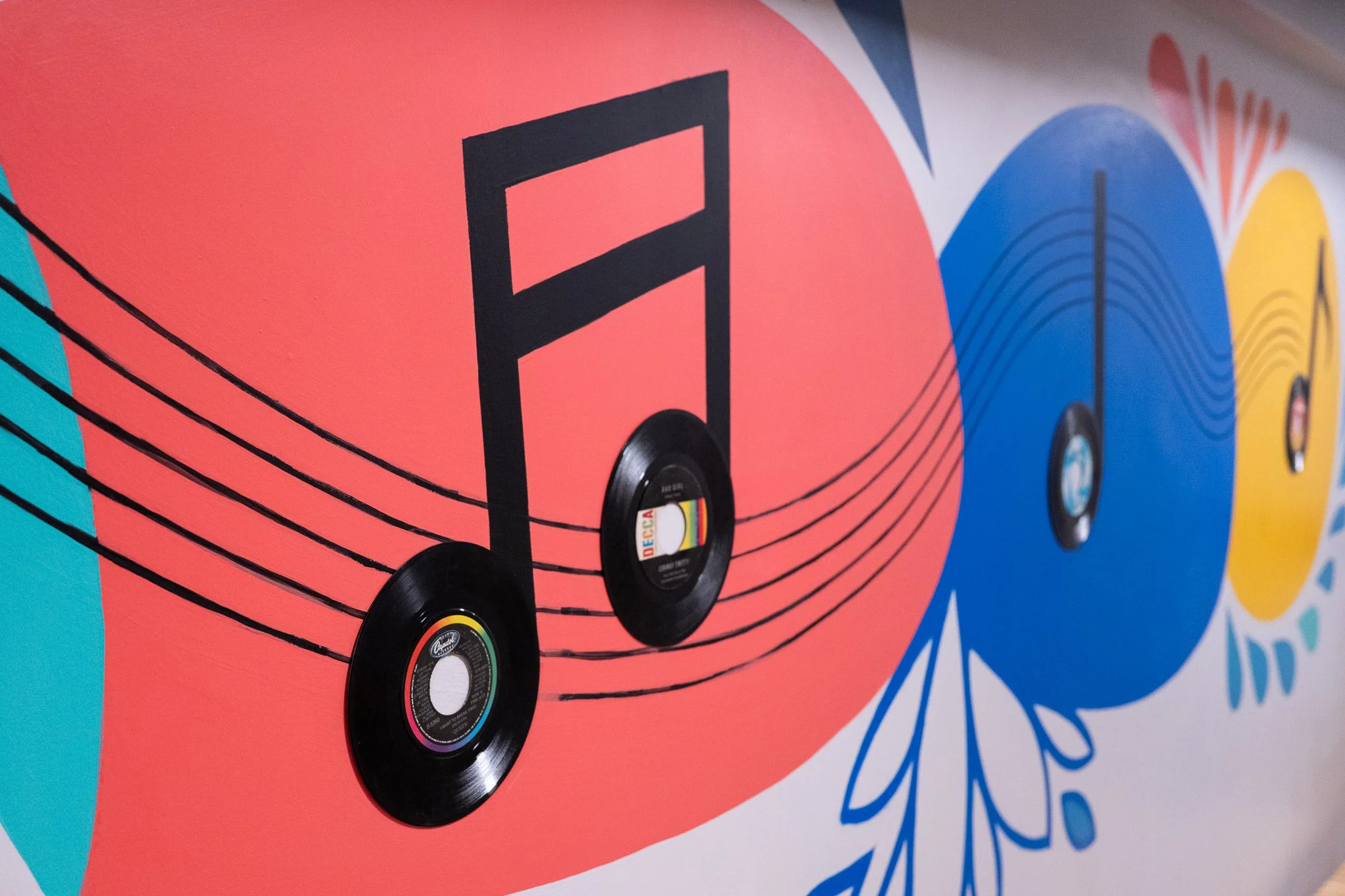 Leslieville School of Dance and Music  - Music Mural