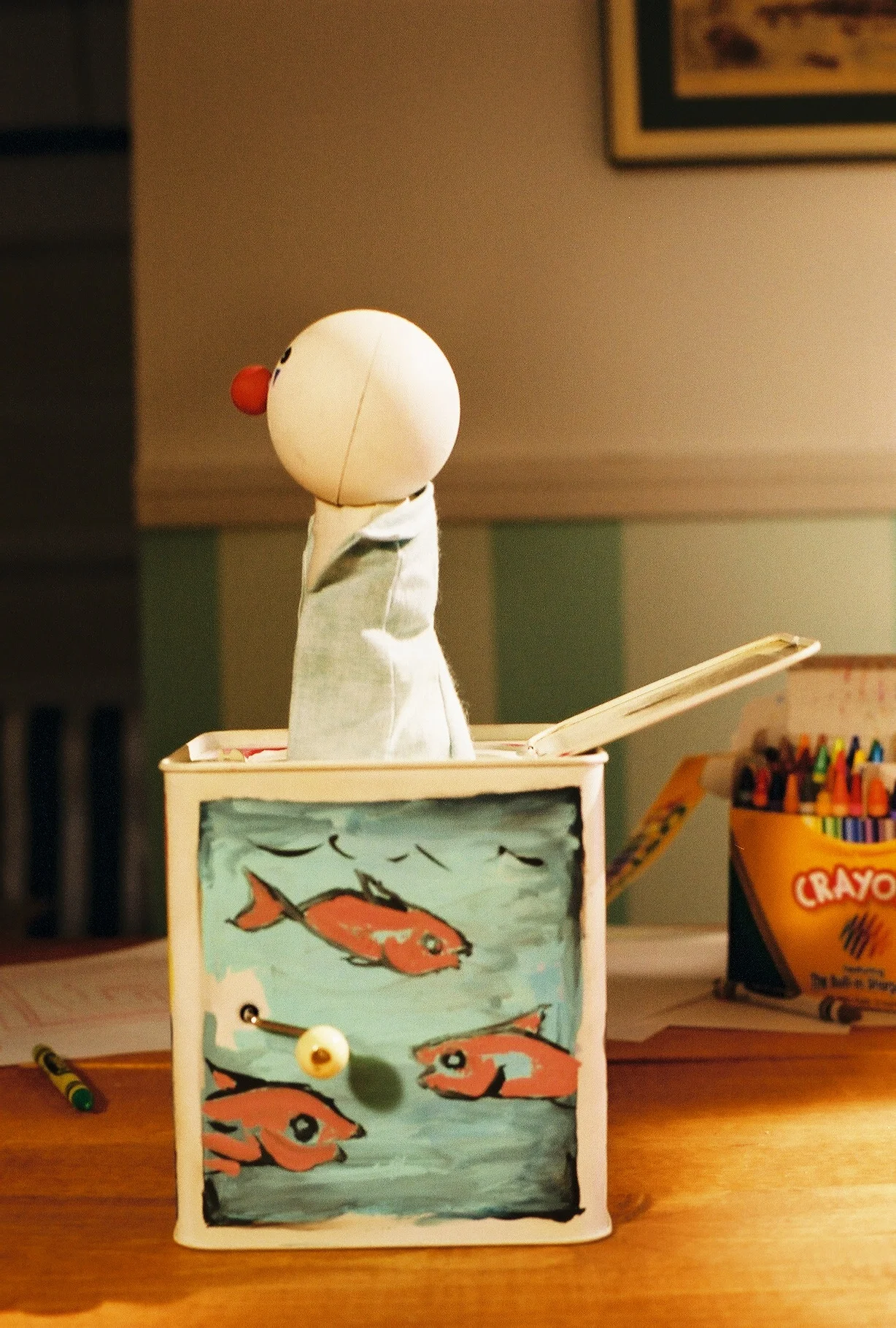 Jack in the Box puppet