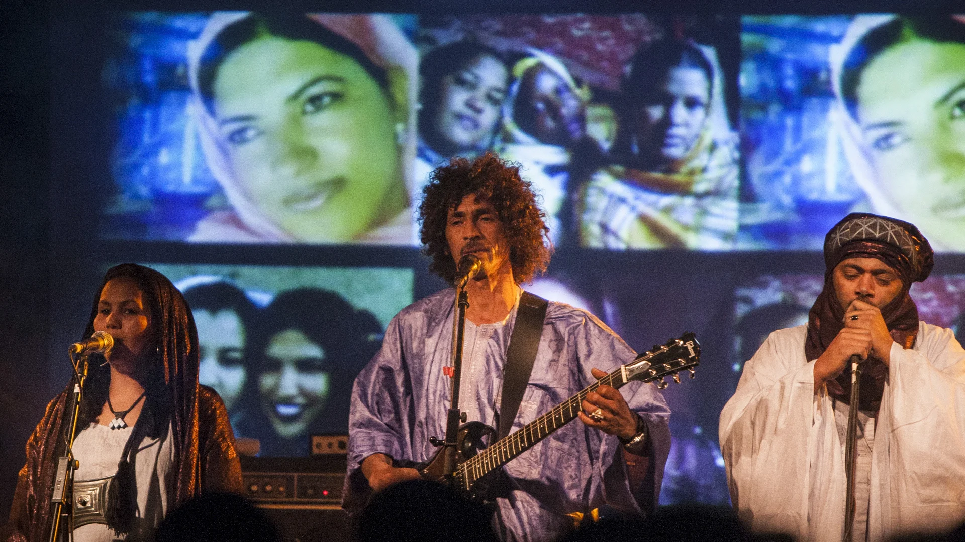Tinariwen live at The Arches, May 2008. © Bartosz Madejski bartphoto.co.uk