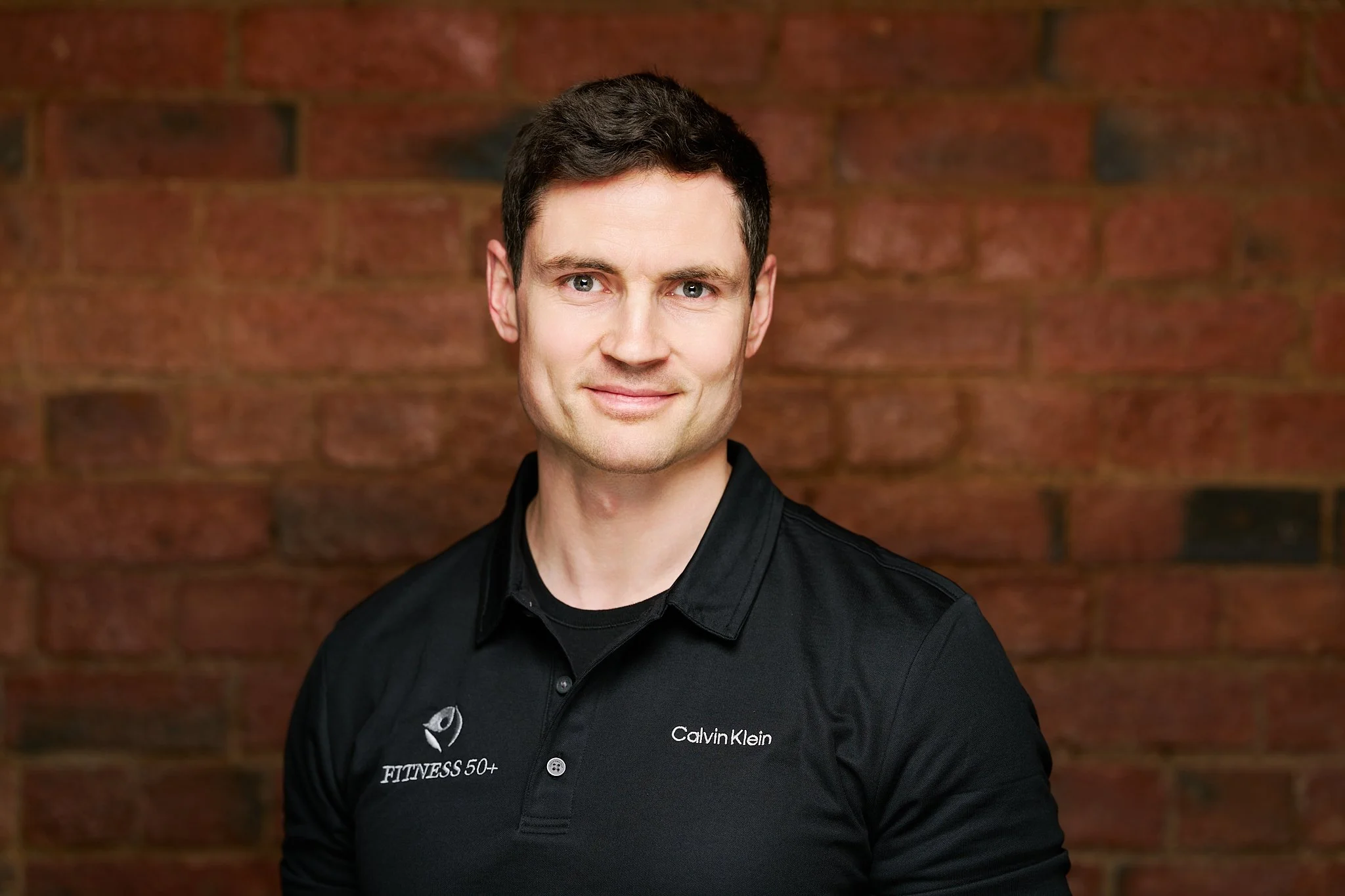Professional headshot of gym manager and personal trainer at over 50s gym in Market Harborough