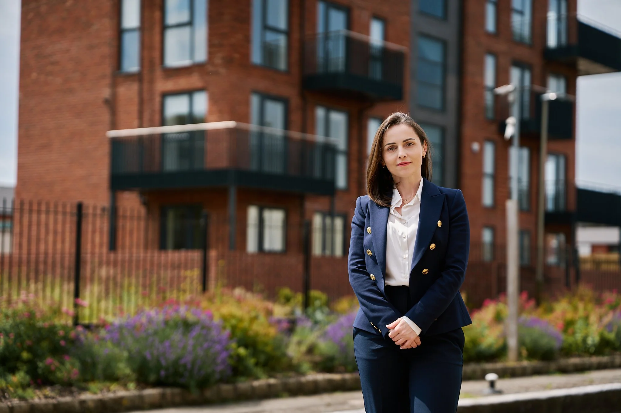 Business branding portrait near Frog Island Leicester