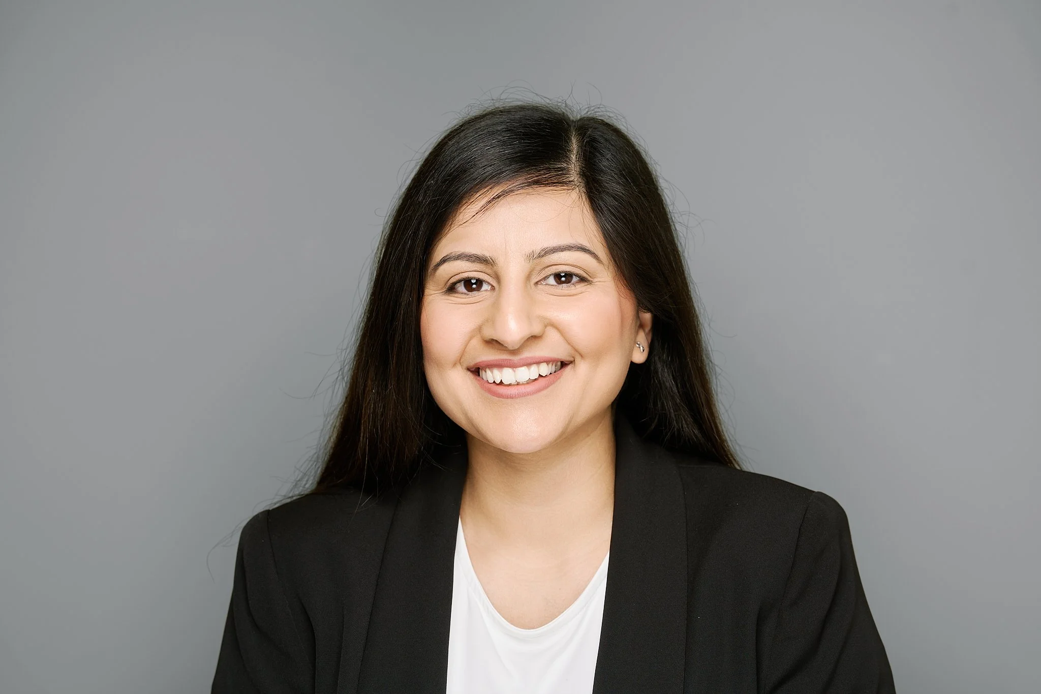 Corporate headshot of a female legal professional in Leicester, created as part of branding photography for Welford Solicitors’ new website.