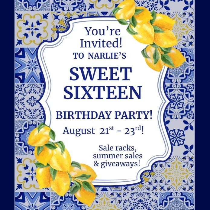 You&rsquo;re invited!! 🍋 I would love to see you this weekend! We have some fun giveaways happening! Plus, we have put hundreds of great back to school items out this week! It&rsquo;s a great weekend to stop by!