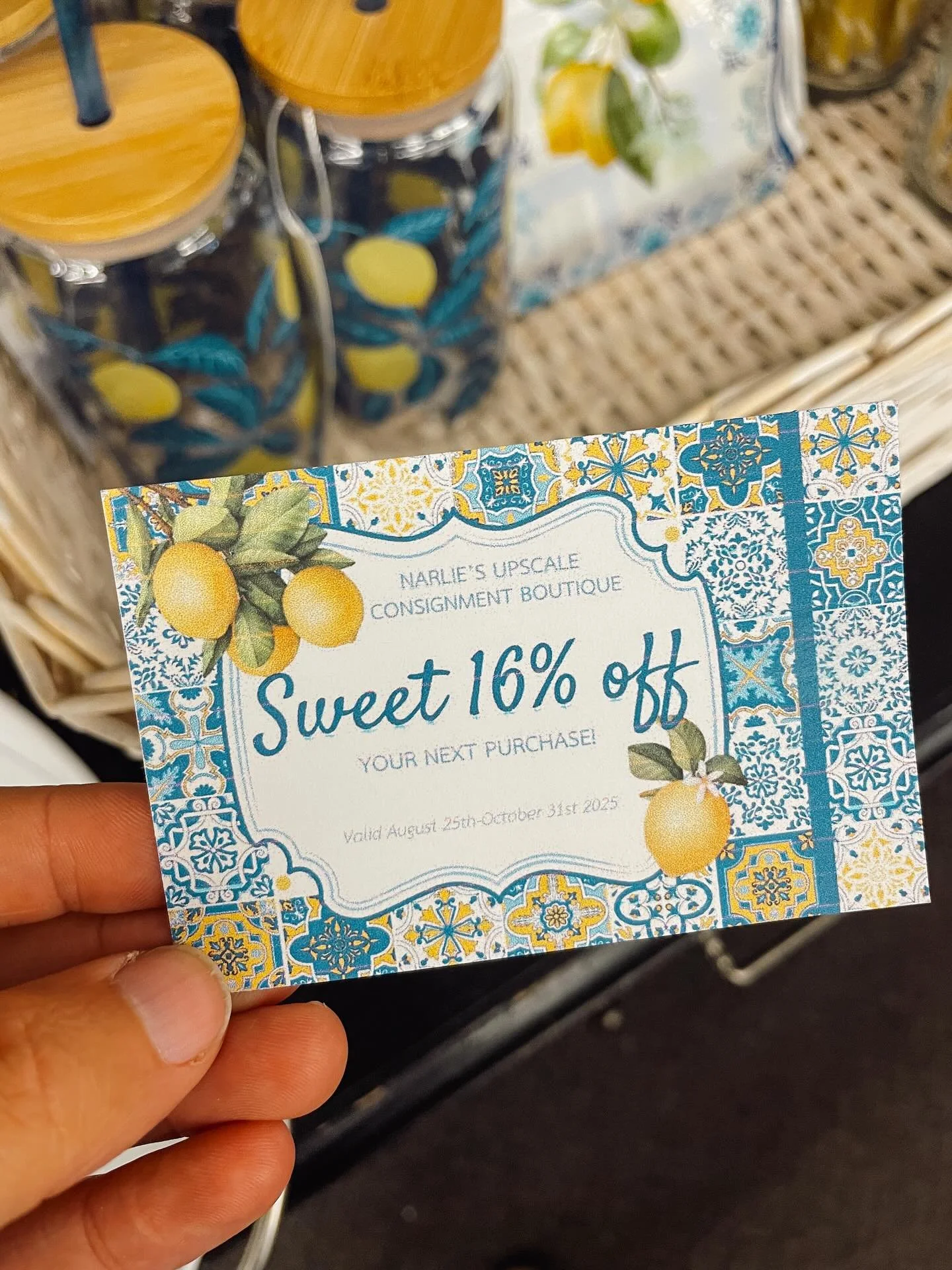 For every purchase over $16+ you get a little free gift! These are some of the fun gift options! 🍋