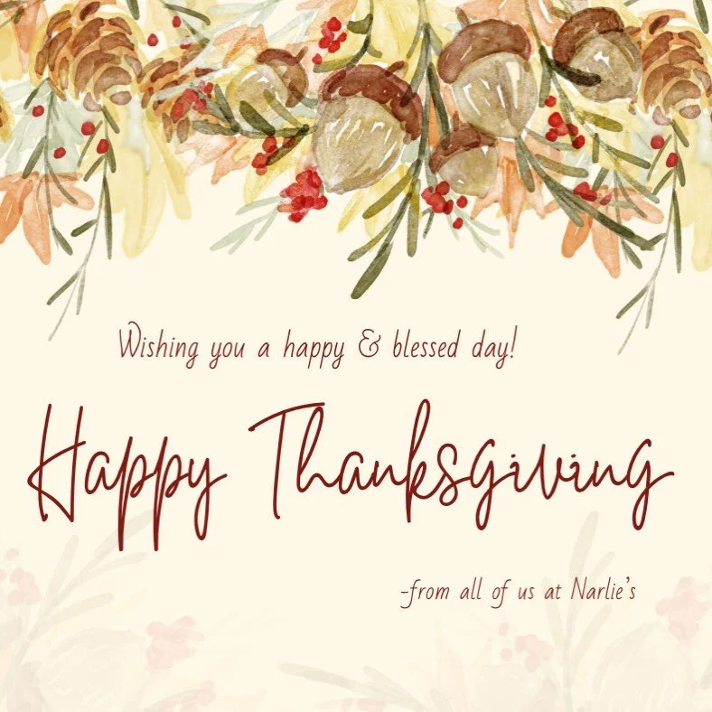 We are so incredibly thankful for all of our customers and consignors! Happy Thanksgiving!