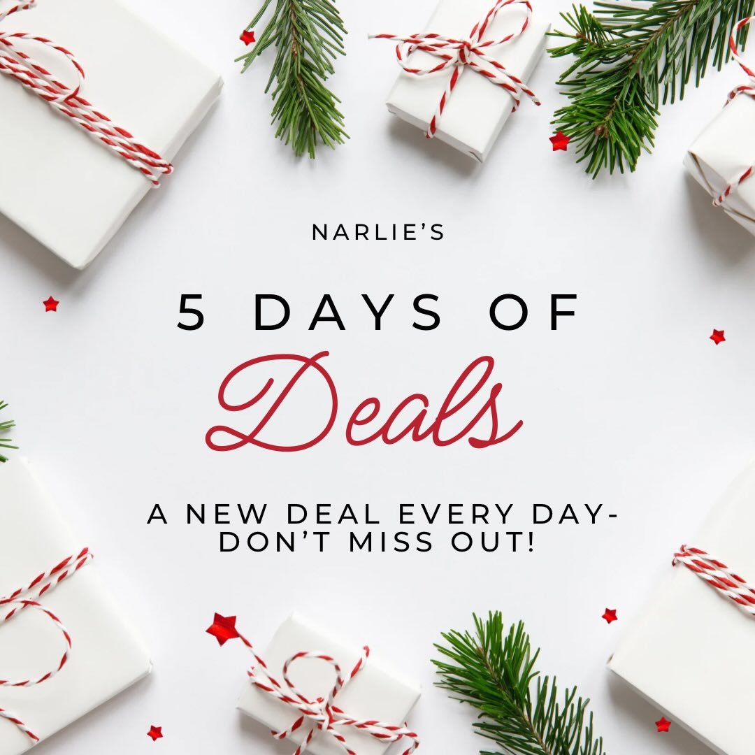 Five days. Five deals. 
Each day brings a new surprise sale you&rsquo;ll love!
Check back daily! 🤍