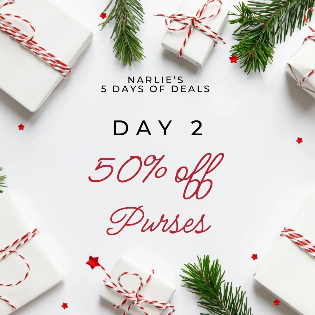 DAY 2 of 5 days of deals! ✨
Today only: 50 % off all purses! (This includes designer purses 😍) Time to buy yourself a Christmas gift 🎁 

Unique finds. Second chance style. 
Tag a friend who needs this deal! 

#livingalexarea #downtownalx #shopsmall