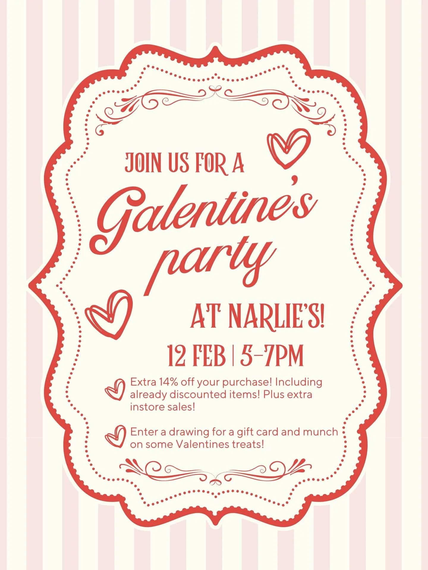 ❤️ We would LOVE it if you would join us! We are staying open late on THURSDAY night! ❤️ there are so many stores staying open &amp; celebrating Galentines! @downtownalexmn