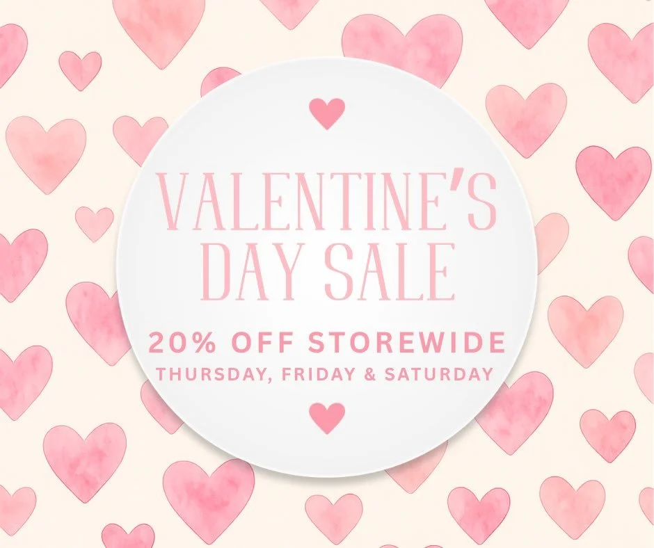 Starting TODAY! 20% off STOREWIDE! 💕 We are putting out SPRING items!!