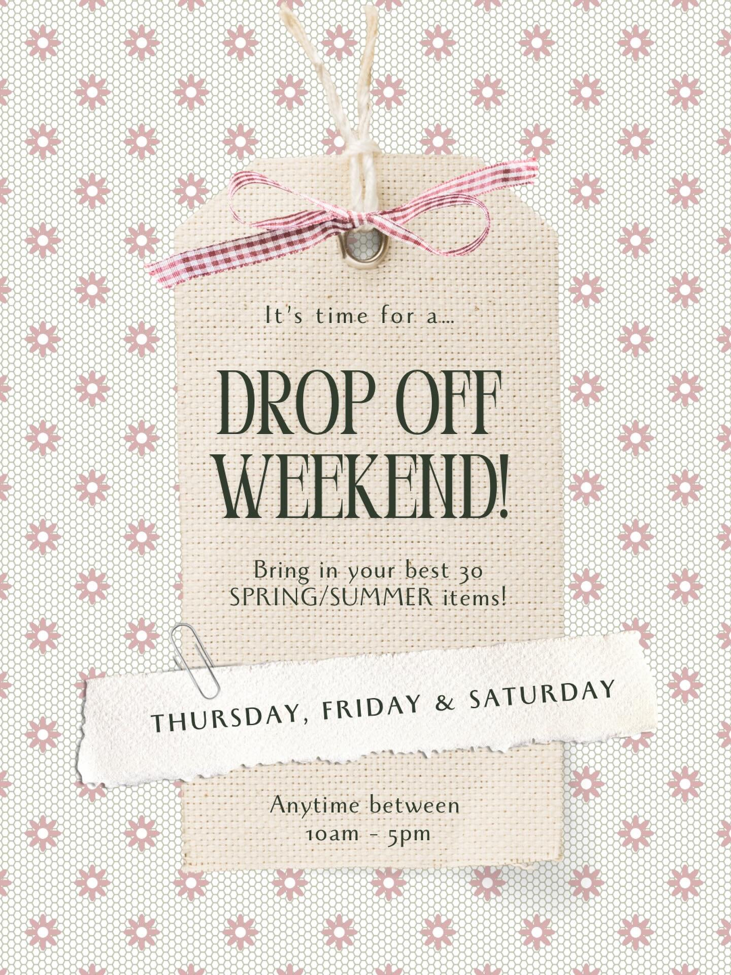 We can&rsquo;t wait to see you!! This Thursday, Friday &amp; Saturday!