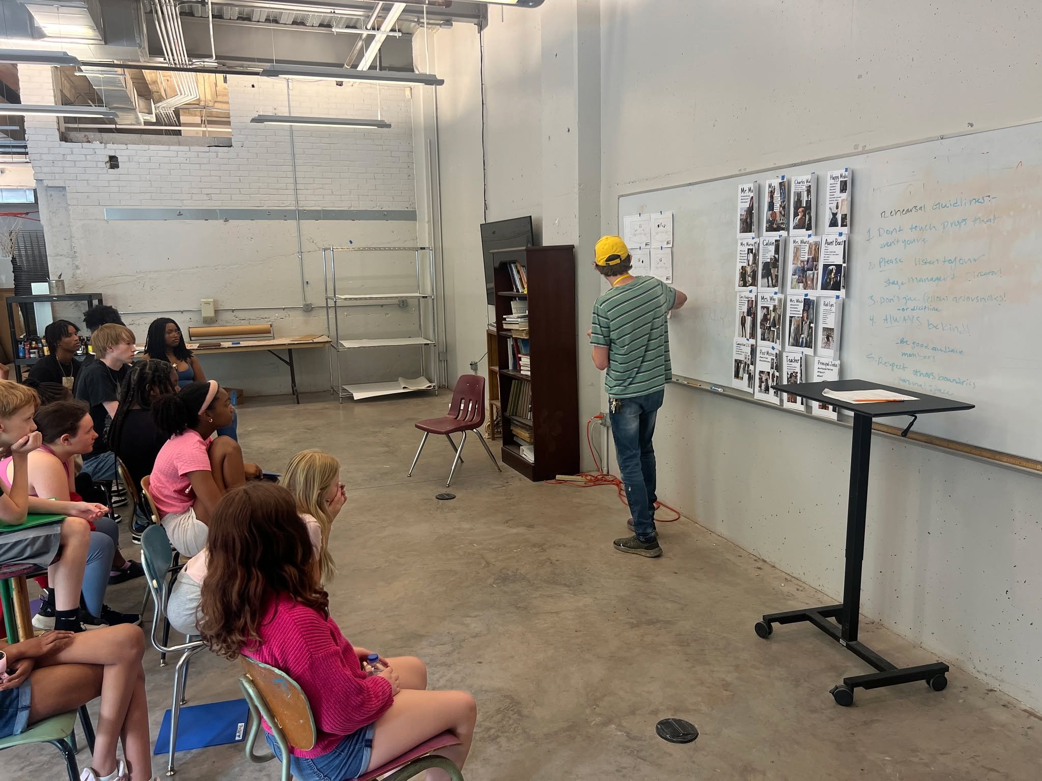 Yesterday was the first rehearsal for A Wrinkle in Time, and our SPARK Summer Campers got a special behind-the-scenes look at the set and costume designs, plus, they dove into discovering their characters. 

The adventure is just beginning! 🌌💫

#Wr