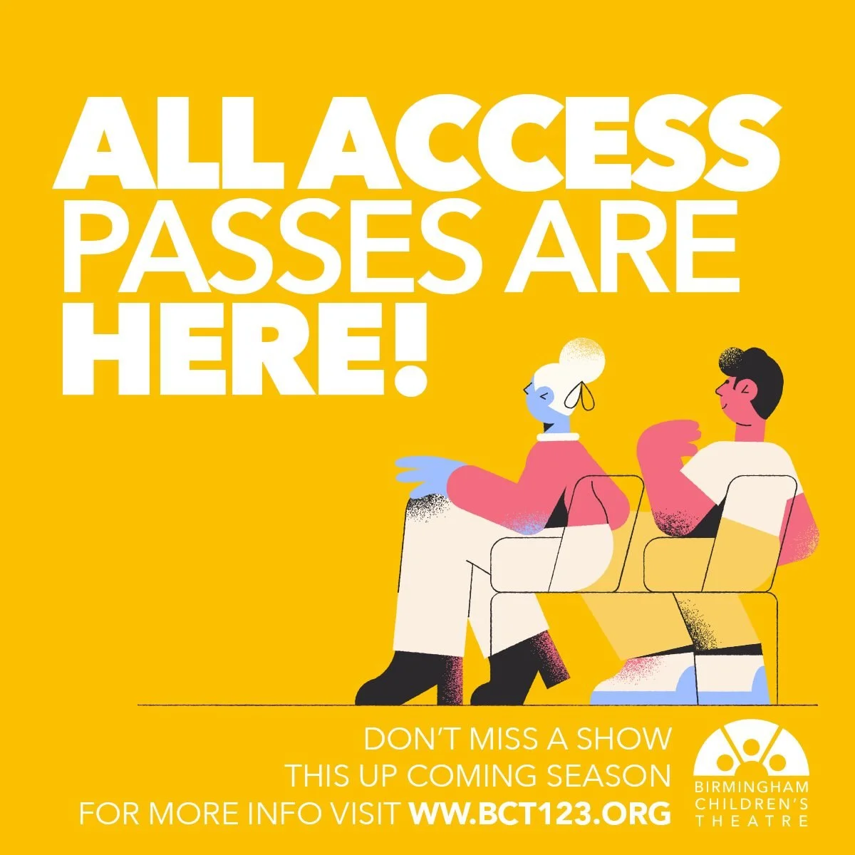 ALL ACCESS PASSES ON SALE NOW! ✨🎟️

Our 2025&ndash;2026 season is HERE and it&rsquo;s bursting with big laughs, bold adventures, and magical moments for kids of all ages!

We&rsquo;re bringing the fun with:
🐞 Dot &amp; Ziggy
🐭 City Mouse and Count