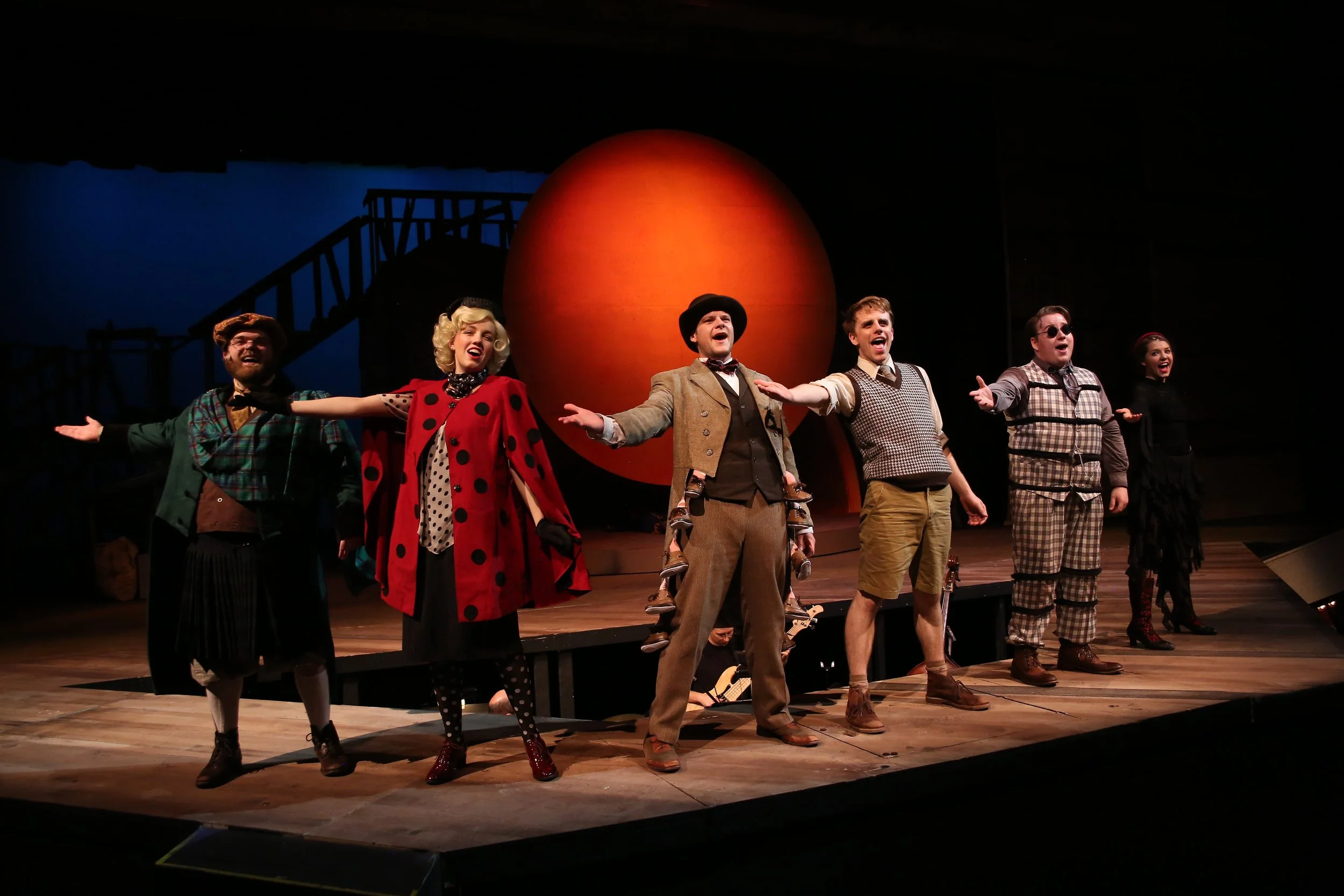 Production Photo from James and the Giant Peach