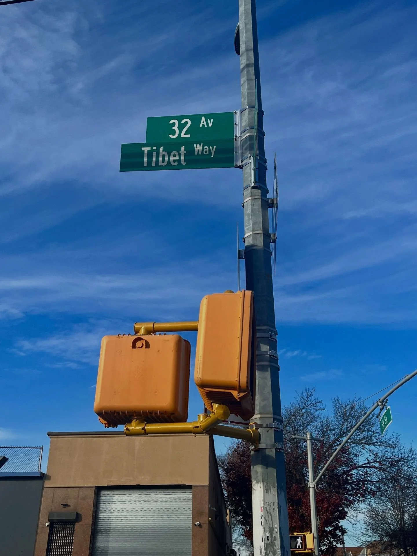 when I first started working for Tibetan freedom in the mid-80s, there were only a couple of hundred Tibetans in NYC. today there are over 15,000 and there are Tibetan community centers, like the one I was invited to today on a block that the city of