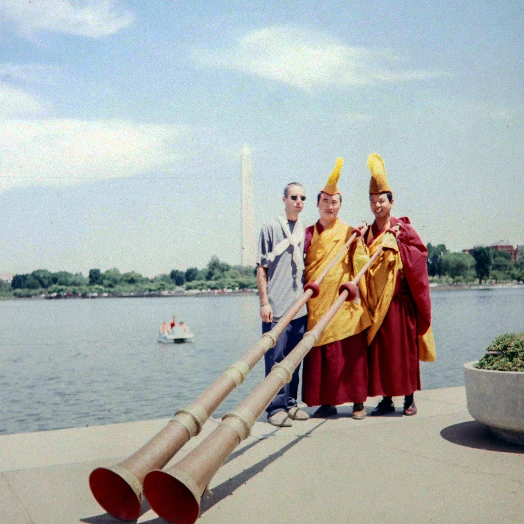 Thirty-two years ago today, the Beastie Boys played a secret show in Washington, D.C. before the release of *Ill Communication* It was one of the first Beasties shows I worked on, and it benefited Tibet.

The night before, my friend Sam and I somehow