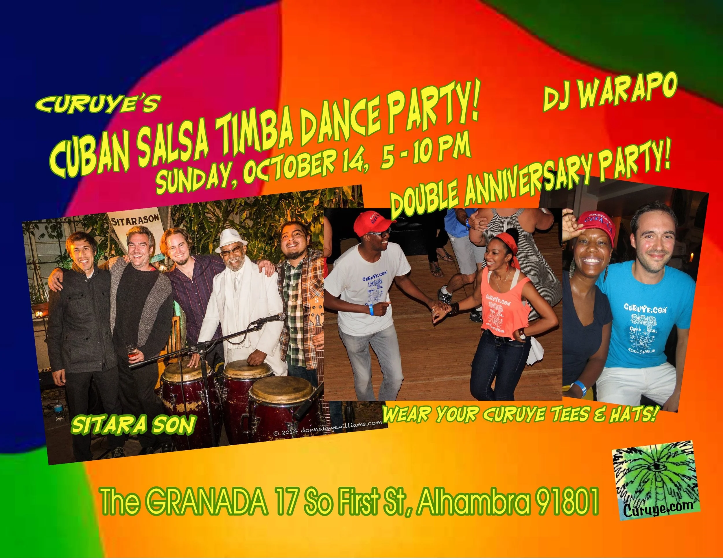 Curuye Anniv Cuban Salsa Timba Dance Party!