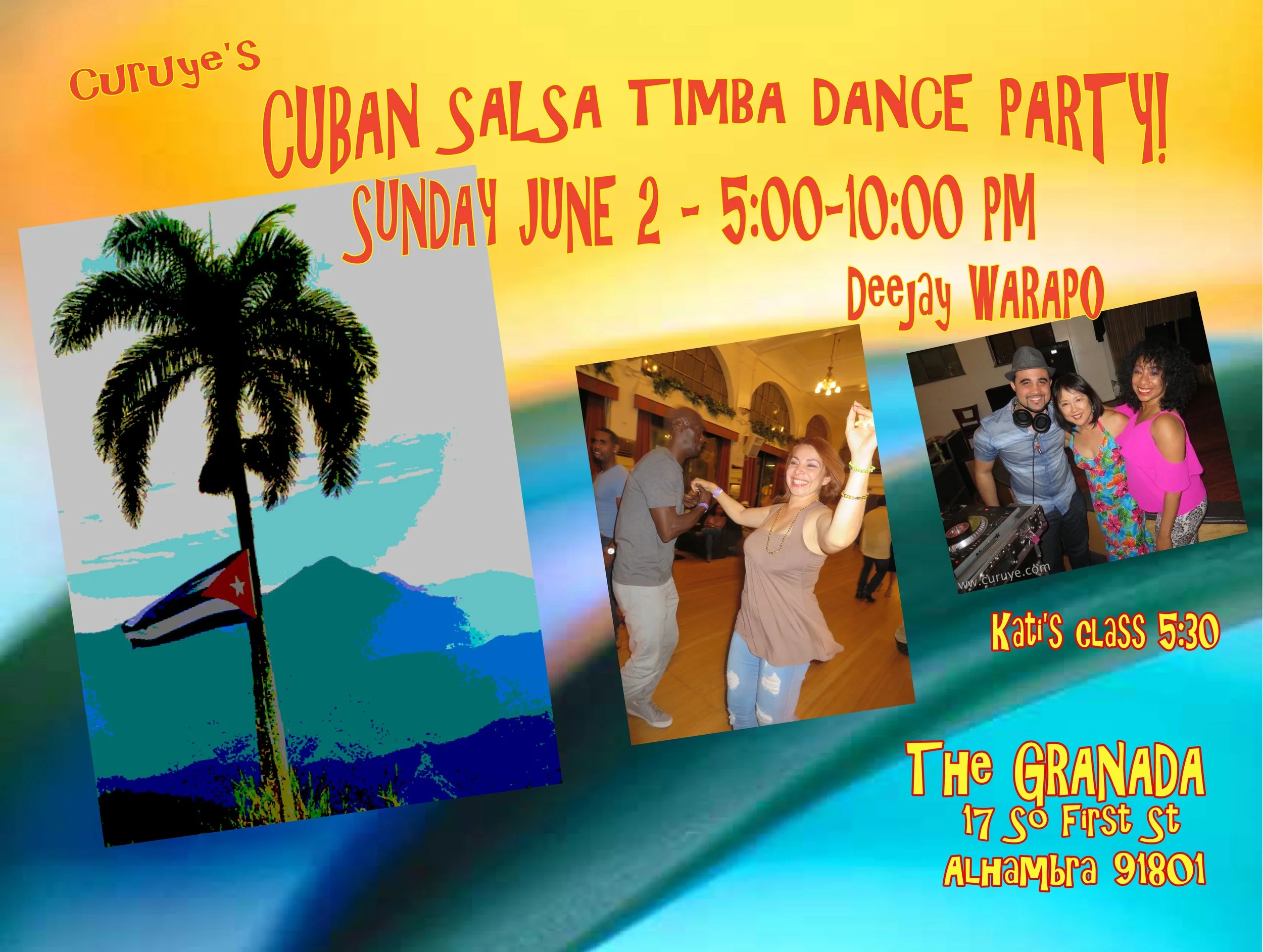 CURUYE's CUBAN SALSA TIMBA DANCE PARTY!