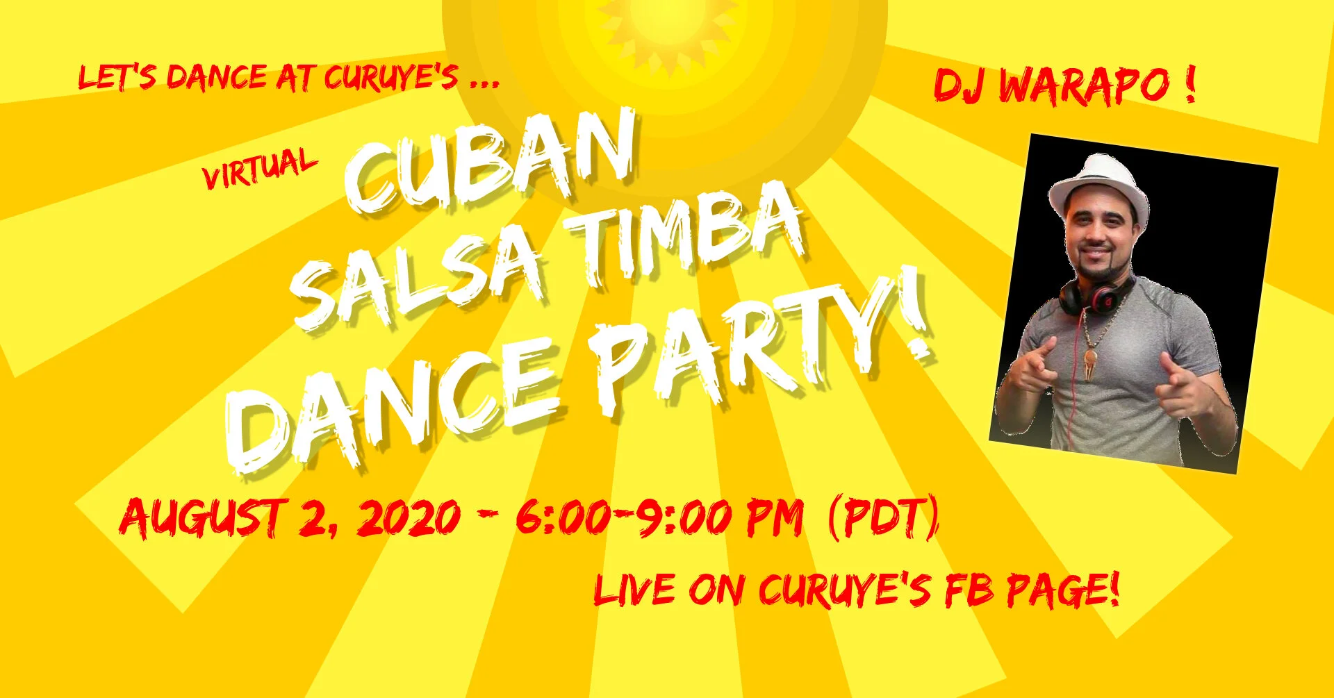 Curuye's Virtual Aug Cuban Timba Party