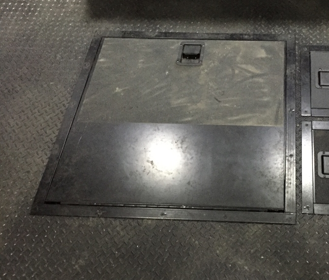 Recessed Spare Tire Box