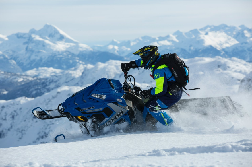 Snowmobiling Idaho in Early Spring