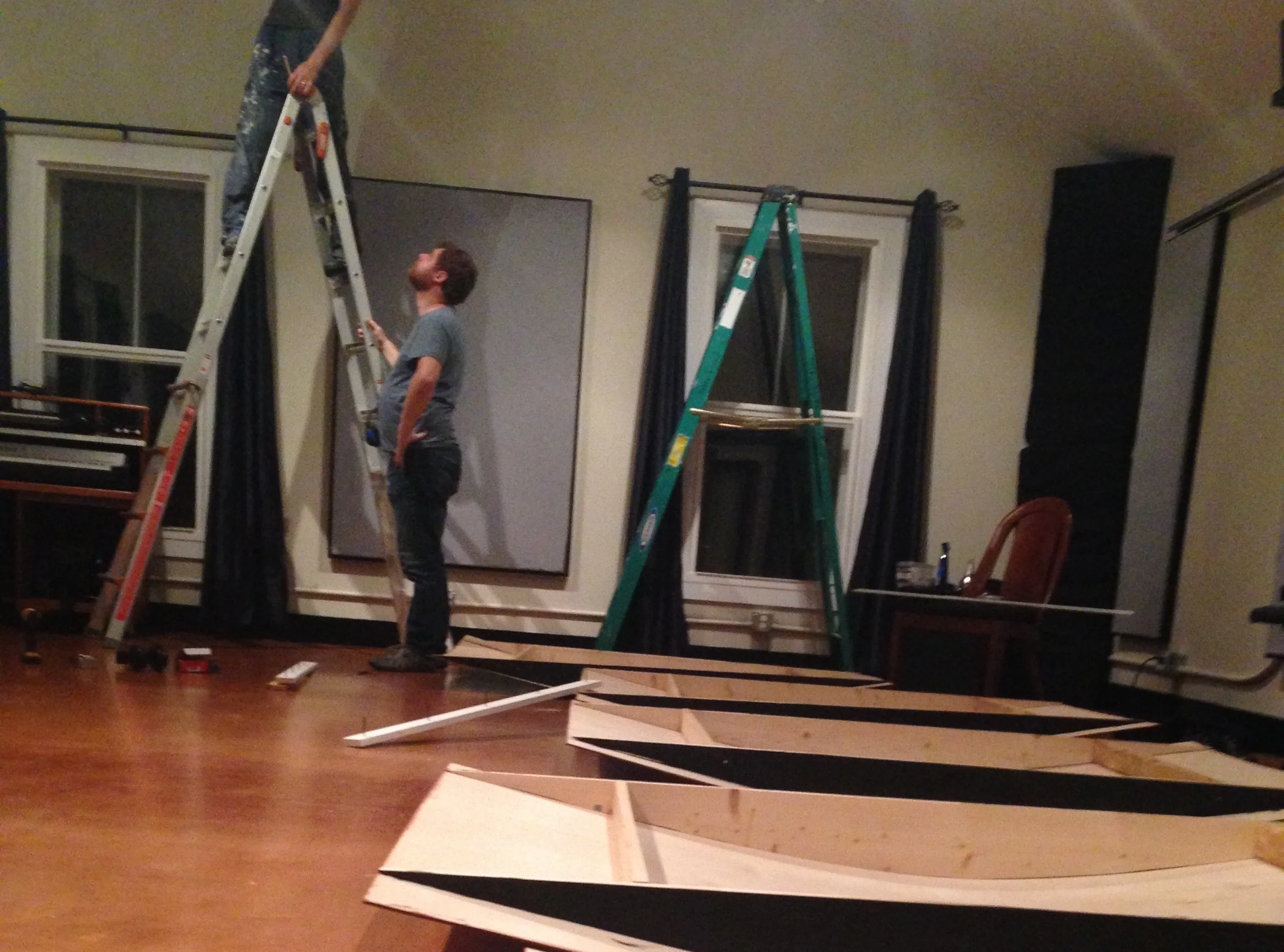 Installing Studio Acoustics