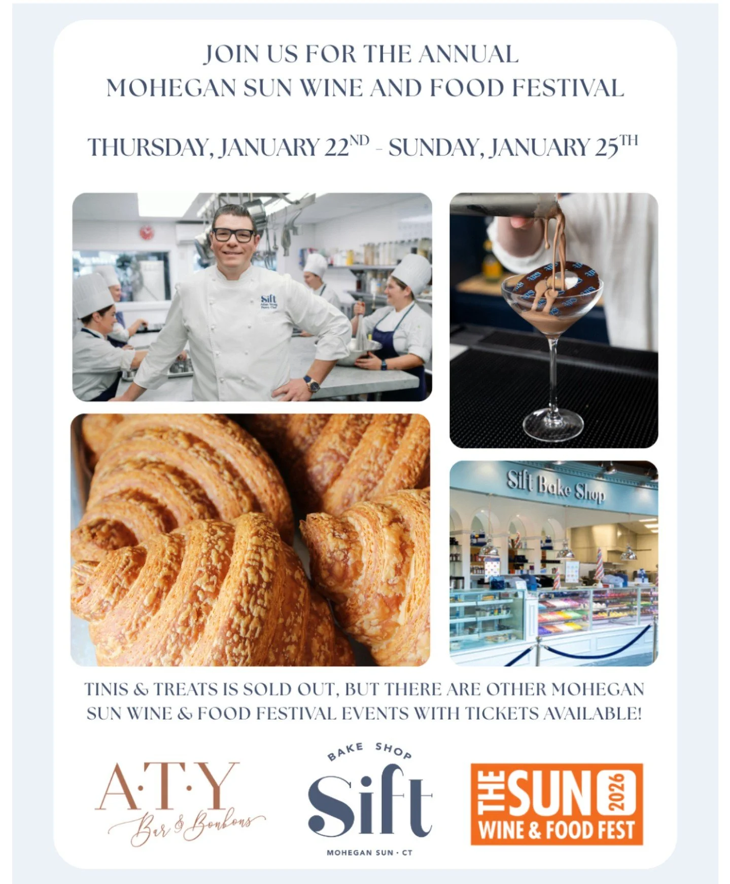 There are so many amazing events this year at @mohegansun's annual Wine &amp; Food Festival! Link in bio for more information &amp; tickets! See you there! 

📸: @mohegansun