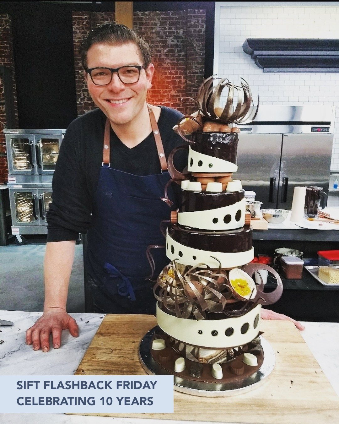 Flashback Friday!

Adam competed on the @foodnetwork in 2017 and 2018. He competed on Spring Baking Championship and came in third runner up, but made up for it by winning Best Baker in America in 2018! Here's Adam with his winning creation!

*
*
*
*
