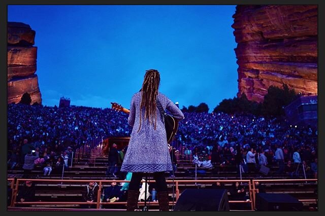 Playing @redrocksco was definitely a highlight of 2019 but even more than that, the people in my life who made sure to be there. My mom and her partner came all the way from Maine. @branded_cruz came from SoCal to team up with @nvthepix to capture 📸