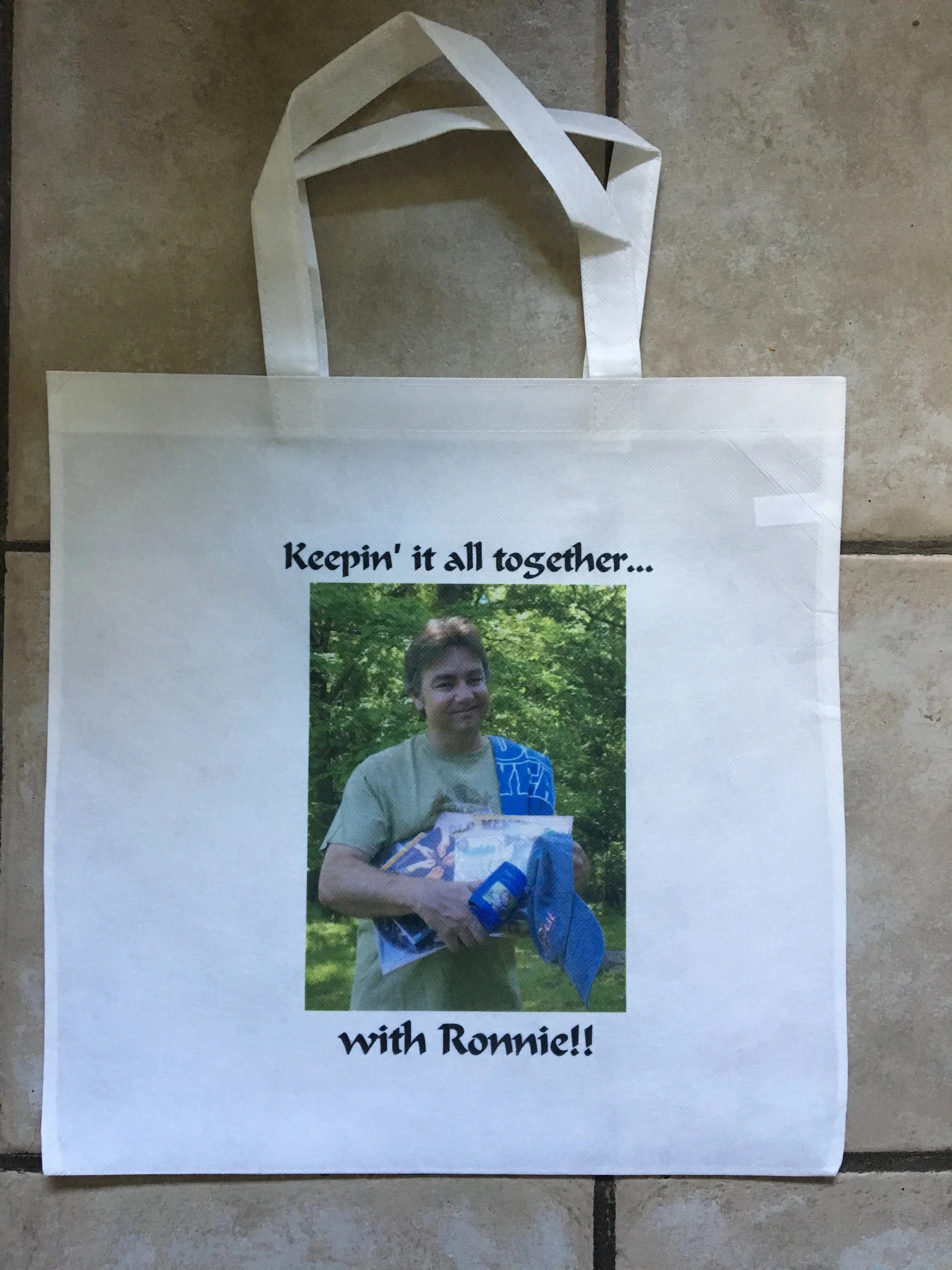 Keepin' it all together...with Ronnie!