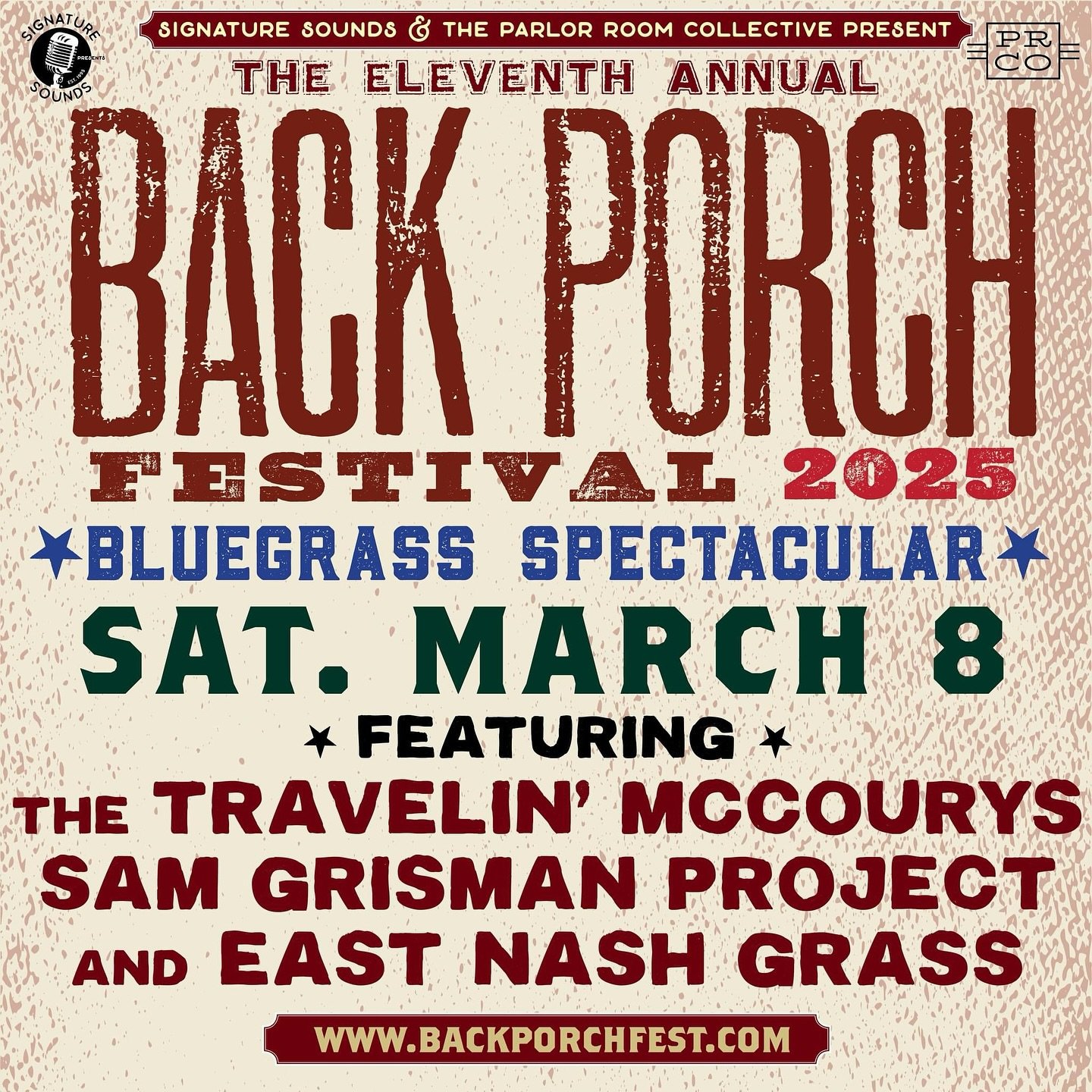 NEW FEST ALERT 🚨

We&rsquo;ll be part of part of The Back Porch Bluegrass Spectacular at the 11th Annual Back Porch Festival on Saturday, March 8, 2025 at The Academy of Music in Northampton, MA. 

Get info at backporchfest.com and mark your calenda