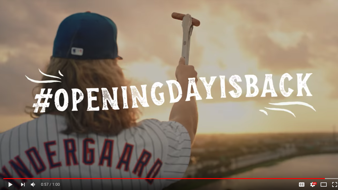KINGSFORD TAKES BACK MLB OPENING DAY
