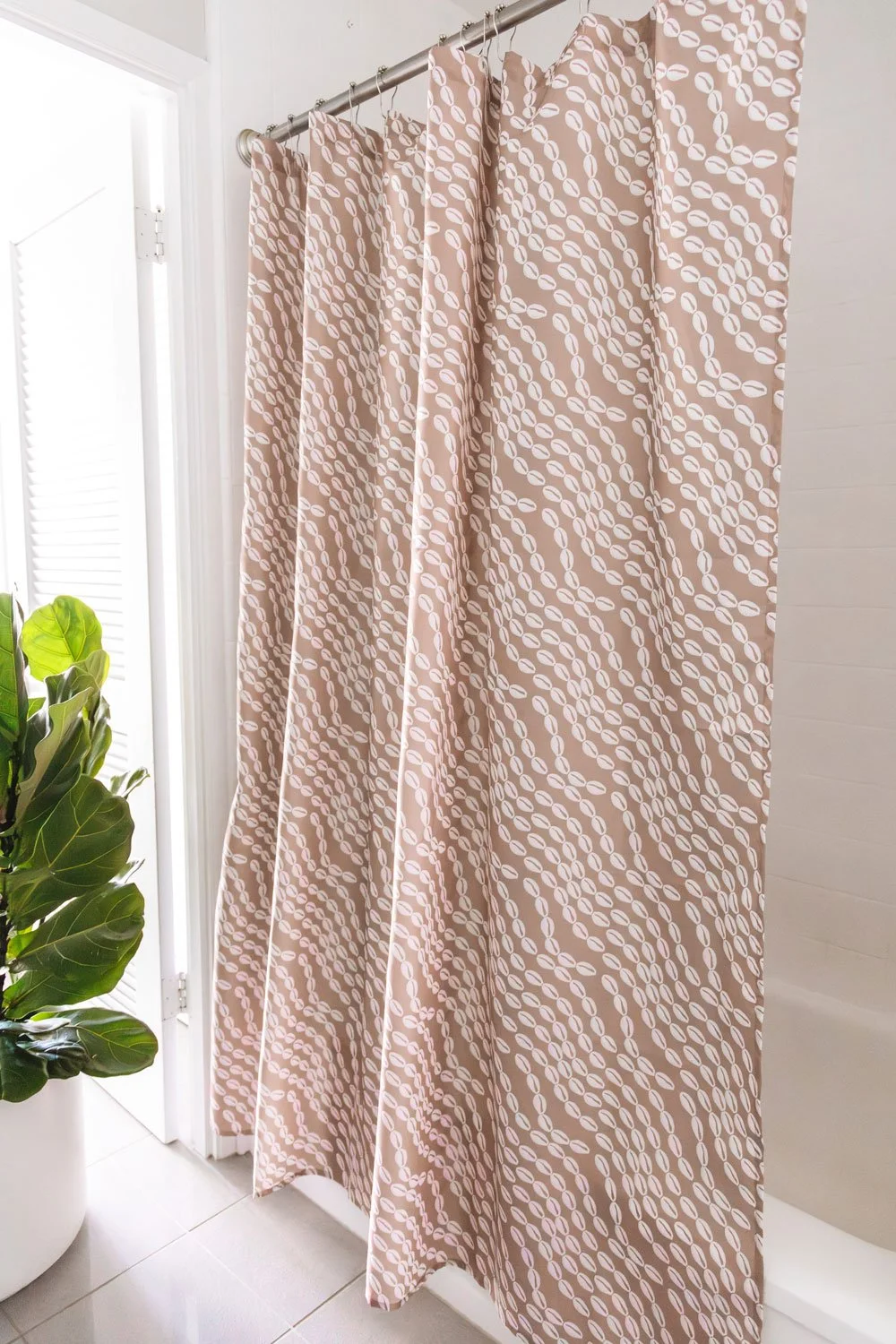 Shower Curtain - Sandy Cowrie