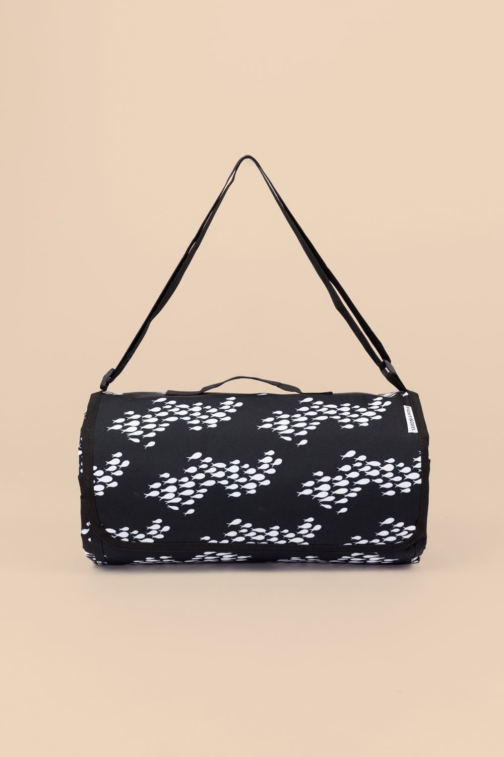 Beach Mat - Black/Sugar Fish