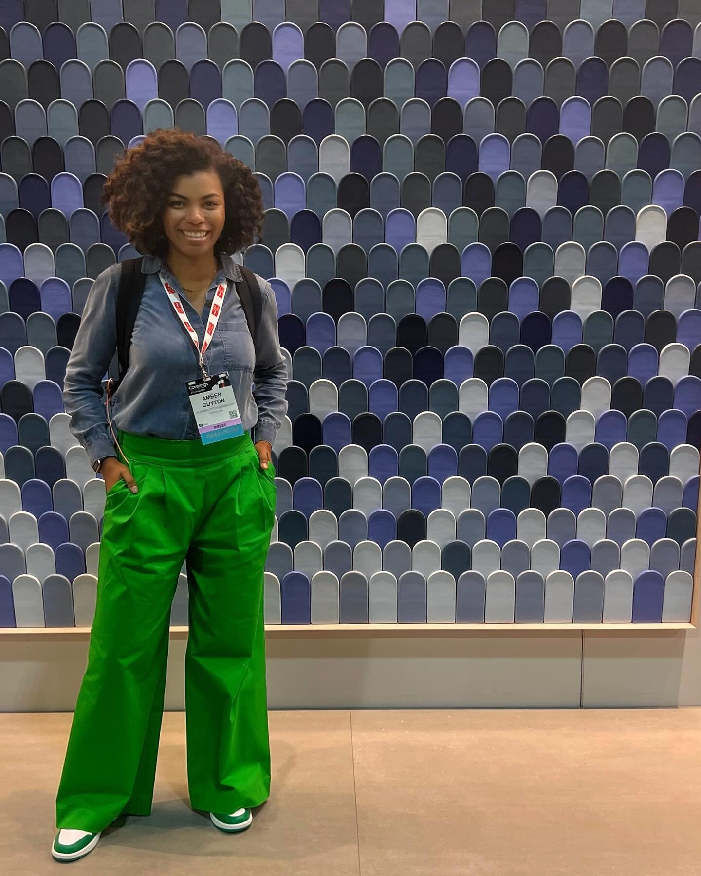 #Coverings2024 Day 1 was phenomenal! So grateful to attend my first @coveringsshow on their Influencers Tour and get educated and inspired by all things tile and stone! 😍 Here are a few of my colorful finds from the day before we ended the evening a