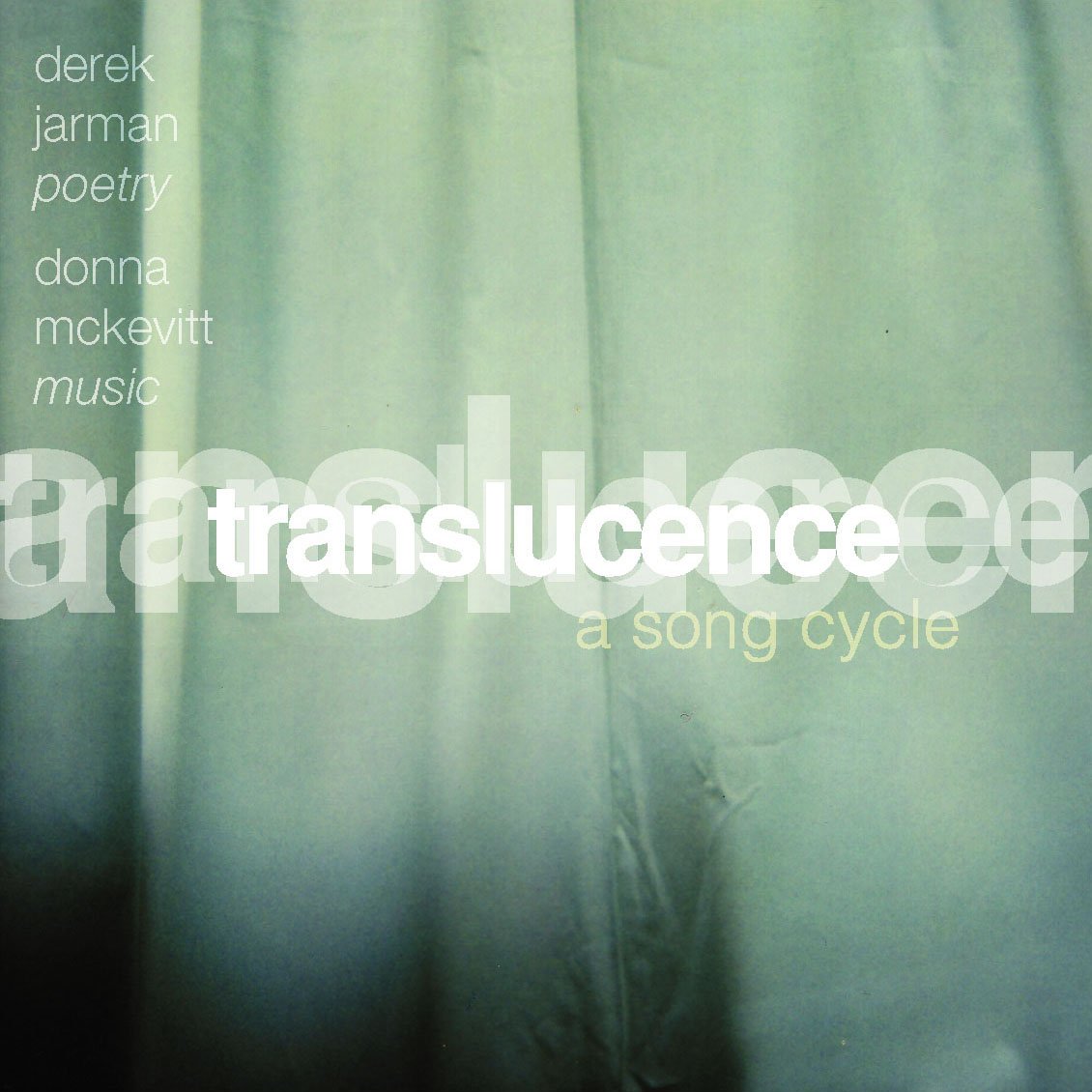 Listen to TRANSLUCENCE 1 What if the present were the world last night 2 Translucence 3 Nature 4 Dance against the void 5 I sit here immobile 6 Prelude to Sebastiane 7 Sebastiane 8 Sweet Wisdom 9 I am a mannish muff diving size queen 1