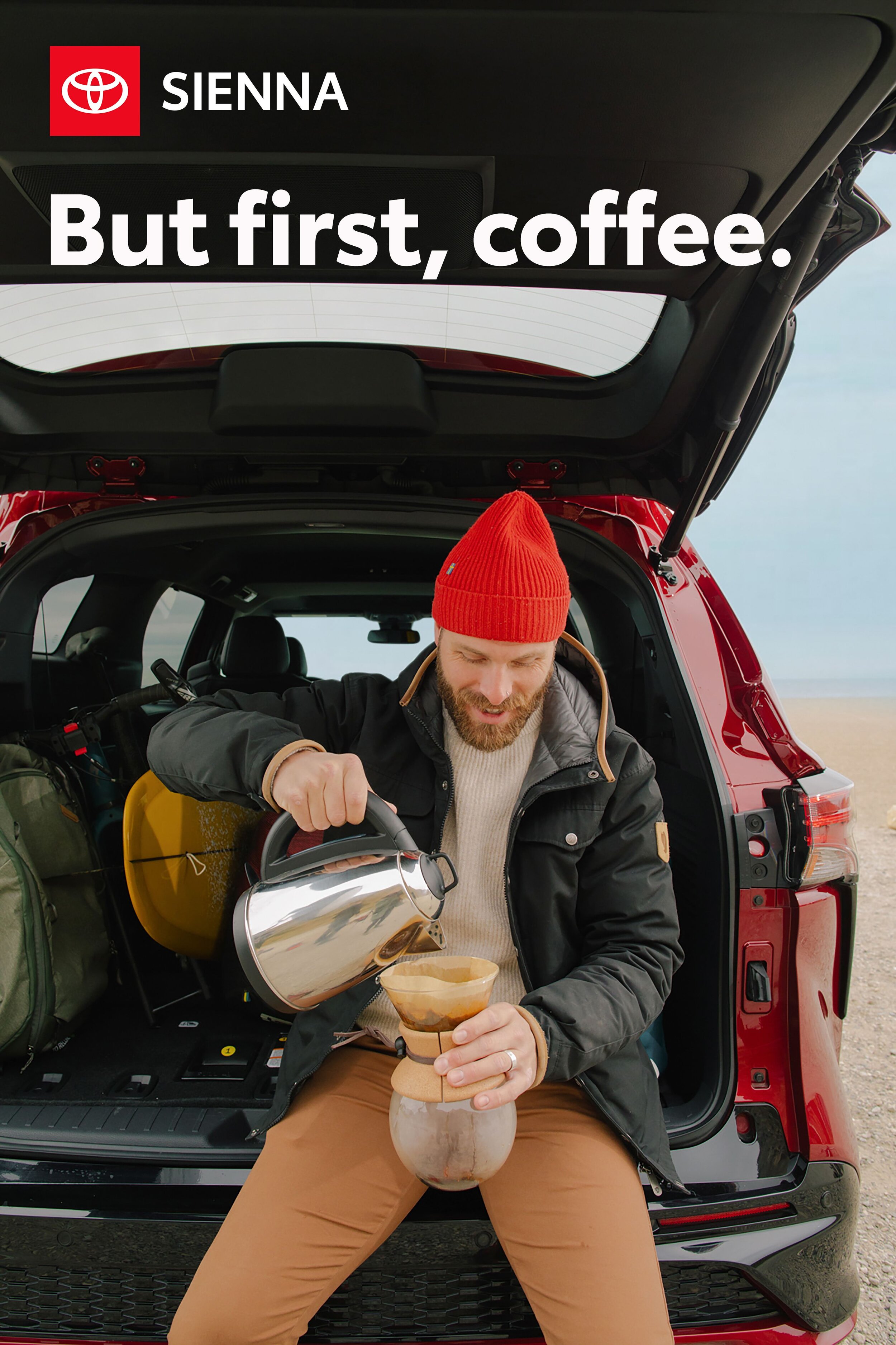 Hot coffee is always available, thanks to the 2021 Sienna's available 1500W capable power outlet_.jpeg