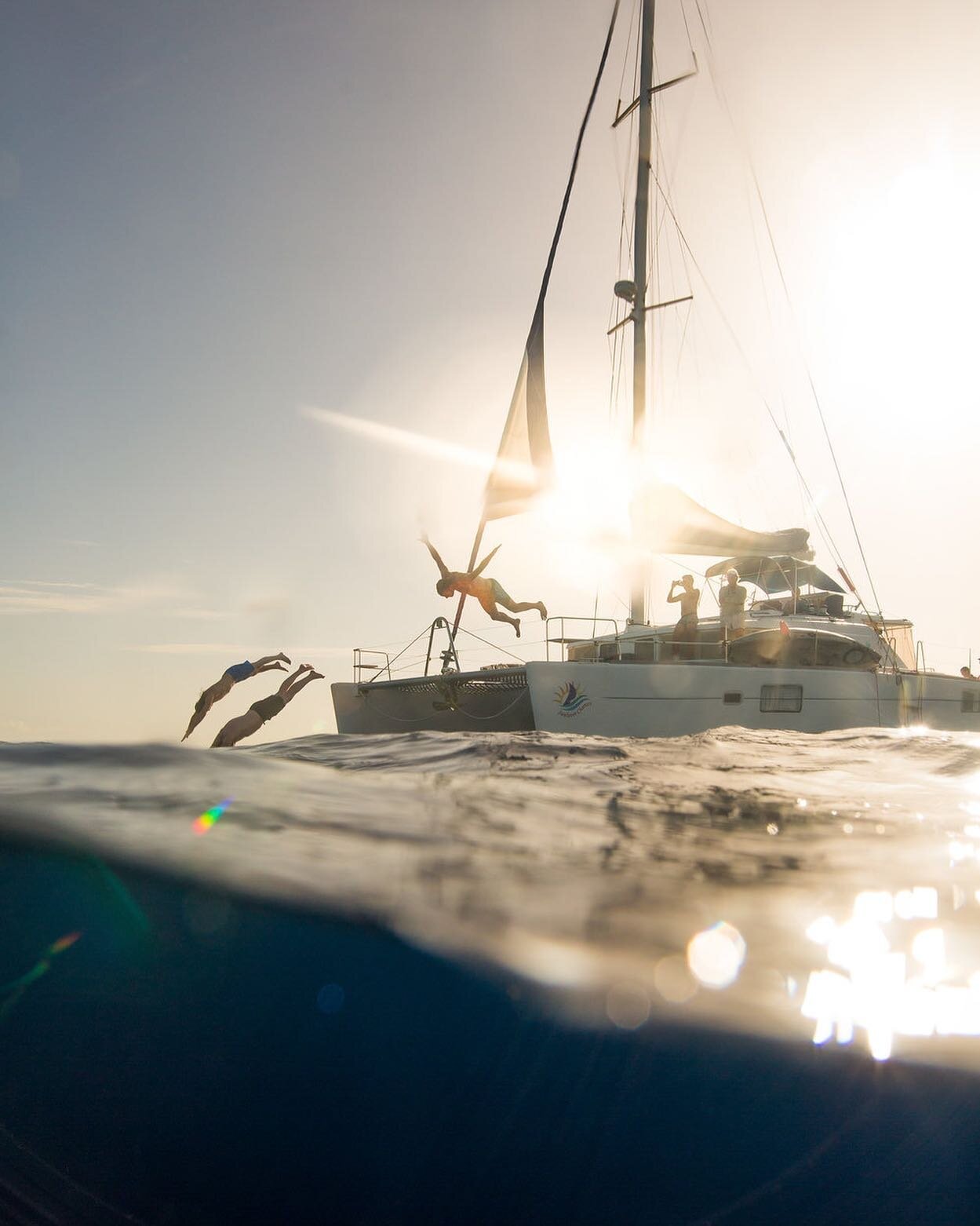 We slept on the bow hammock while underway, below giant thunderheads and bursts of the most intense lightning I&rsquo;ve seen. I hardly rested, getting pitched all night by storm swells, with wind swept salt spray stinging the face. Miles away in the