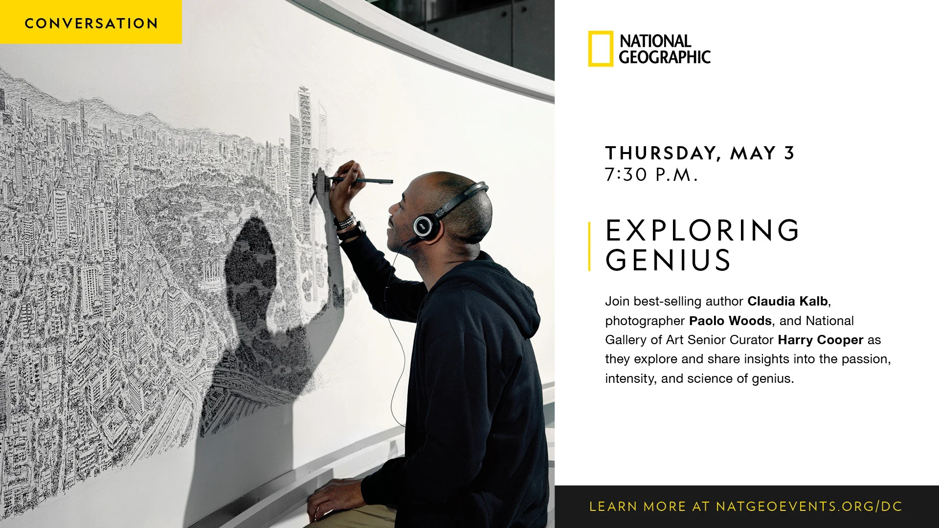 "Exploring Genius" at National Geographic Headquarters