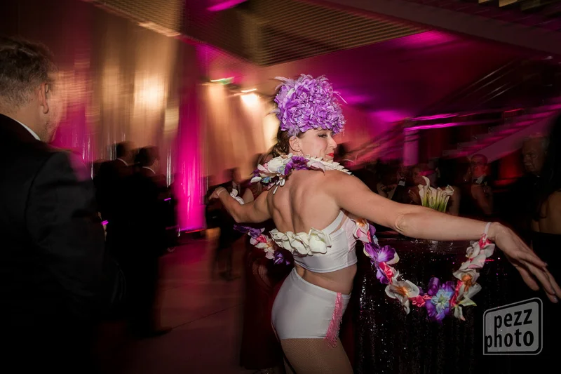 LA Follies Showgirls Naughty or Nice Party Tampa Bay Museum photography by Pezz