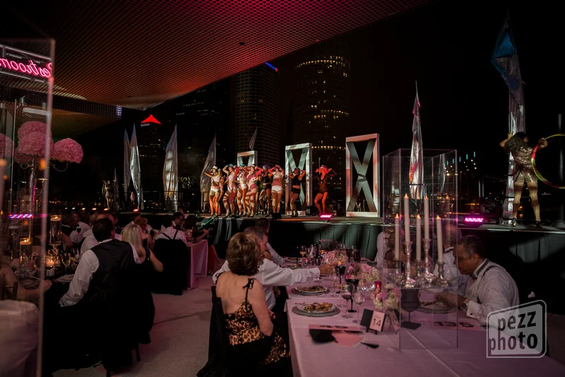 LA Follies Showgirls Naughty or Nice Party Tampa Bay Museum photography by Pezz